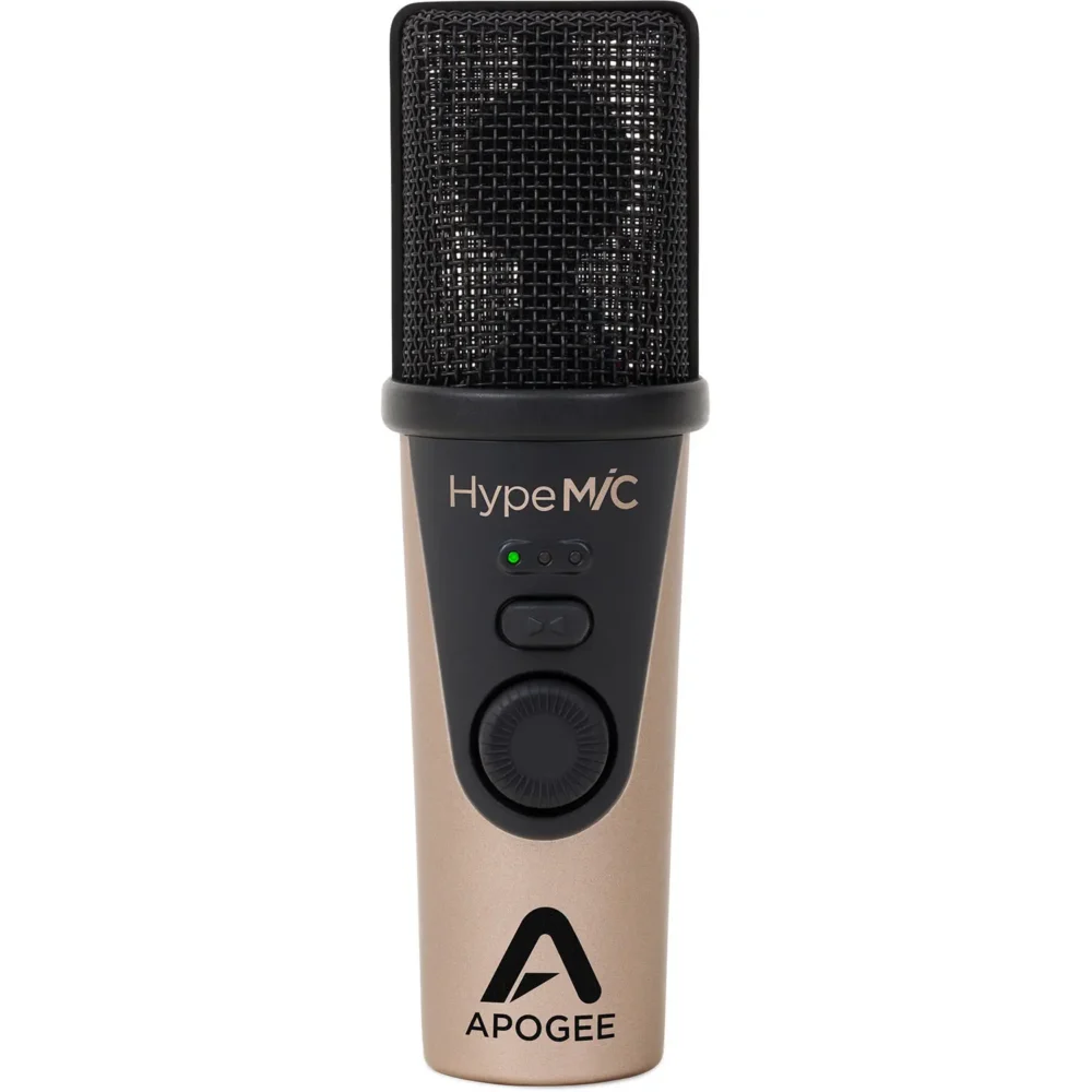 Apogee HypeMiC USB mikrofon sa analognim kompresorom, tripod stalkom i pop filterom – Prodaja Artist d.o.o. Banja Luka, Sarajevo