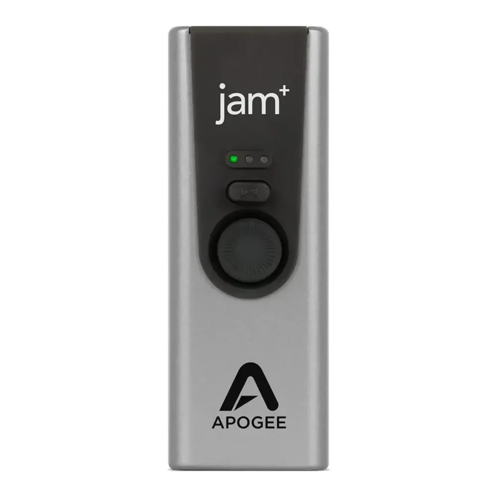 Apogee JAM+ USB interfejs za gitaru i instrumente sa overdrive modom i izlazom za slušalice – Prodaja Artist d.o.o. Banja Luka, Sarajevo.