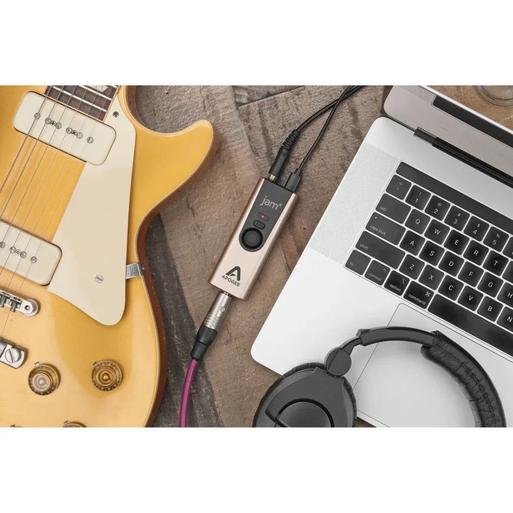 Apogee JAM X interfejs za gitaru i bas sa ugrađenim analognim kompresorom i USB povezivanjem – Prodaja Artist d.o.o. Banja Luka, Sarajevo.