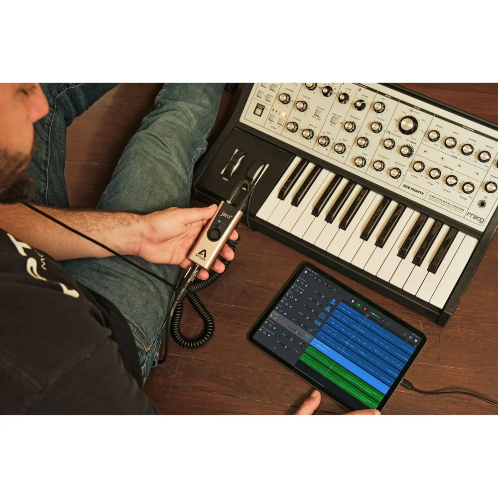 Apogee JAM X interfejs za gitaru i bas sa ugrađenim analognim kompresorom i USB povezivanjem – Prodaja Artist d.o.o. Banja Luka, Sarajevo.