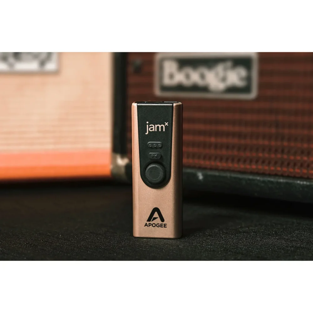 Apogee JAM X interfejs za gitaru i bas sa ugrađenim analognim kompresorom i USB povezivanjem – Prodaja Artist d.o.o. Banja Luka, Sarajevo.