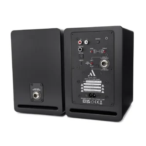Argon Audio STUDIE 3 aktivni desktop zvučnici sa Bluetooth, USB-C i optičkim ulazom u crnoj boji. Prodaja Artist d.o.o. Banja Luka, Sarajevo