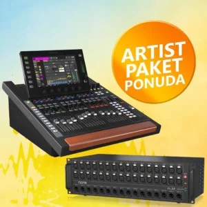 Artist Paket: Behringer WING COMPACT Pro Black + Midas DL32 Stage box