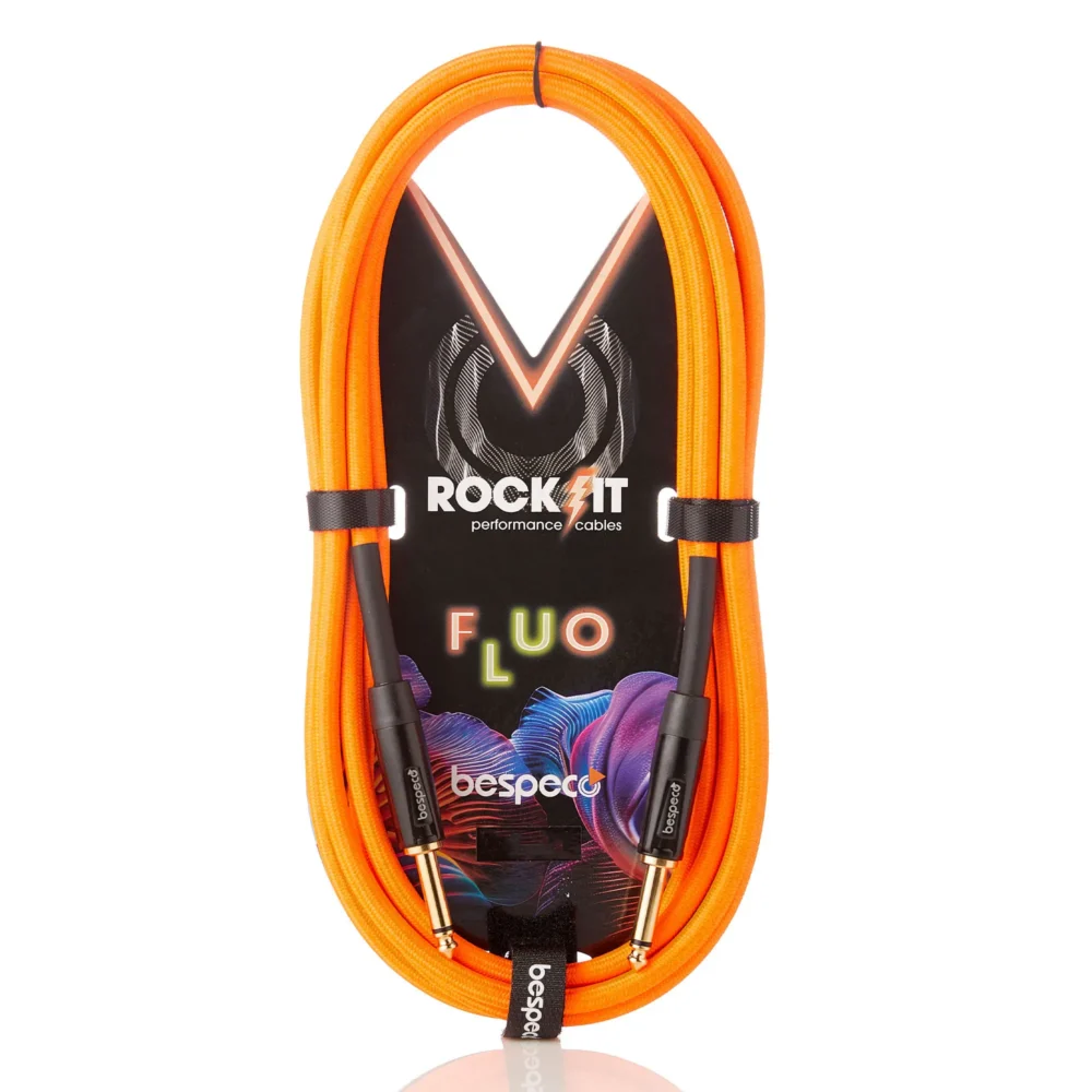 Rock-It fluorescentni instrument kabl 6 m sa antistatičkom presvlakom, idealan za scenske nastupe. Prodaja Artist d.o.o. Banja Luka, Sarajevo