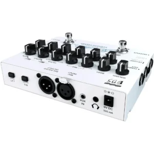 EBS Stanley Clarke Signature Preamp dvokanalni bijeli predpojačivač za kontrabas i akustične instrumente sa XLR, efekt petljom i slušalicama – Prodaja Artist d.o.o. Banja Luka, Sarajevo.
