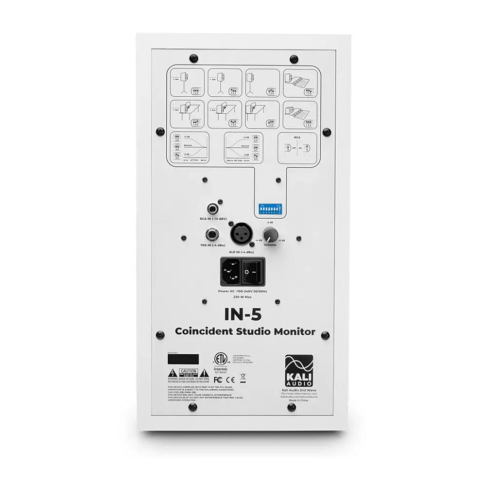 Kali Audio IN-5 trosistemski studijski monitor sa koaksijalnim dizajnom i DSP podešavanjima, za preciznu produkciju i miks – Prodaja Artist d.o.o. Banja Luka, Sarajevo
