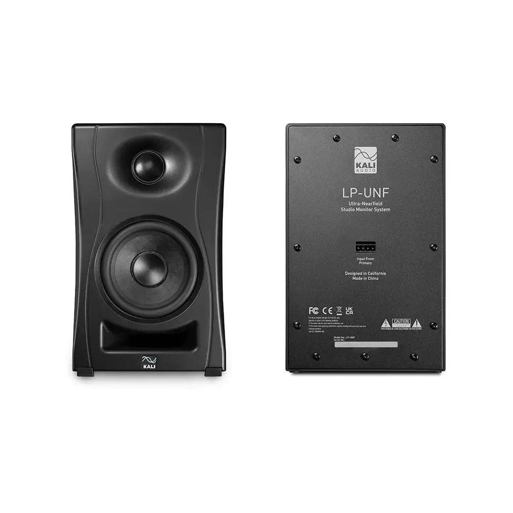 Kali Audio LP-UNF ultra-nearfield monitor par sa 4.5-inčnim wooferima i DSP optimizacijom za desktop miksanje. Prodaja Artist d.o.o. Banja Luka, Sarajevo.