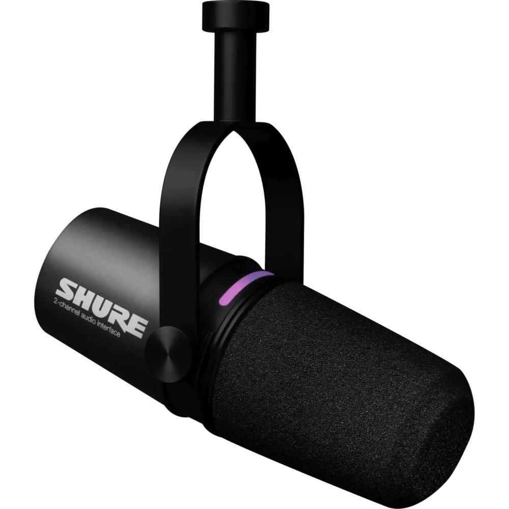 Shure MV7i Smart mikrofon i interfejs za podkast, streaming i muzičko snimanje – Artist d.o.o. Banja Luka, Sarajevo