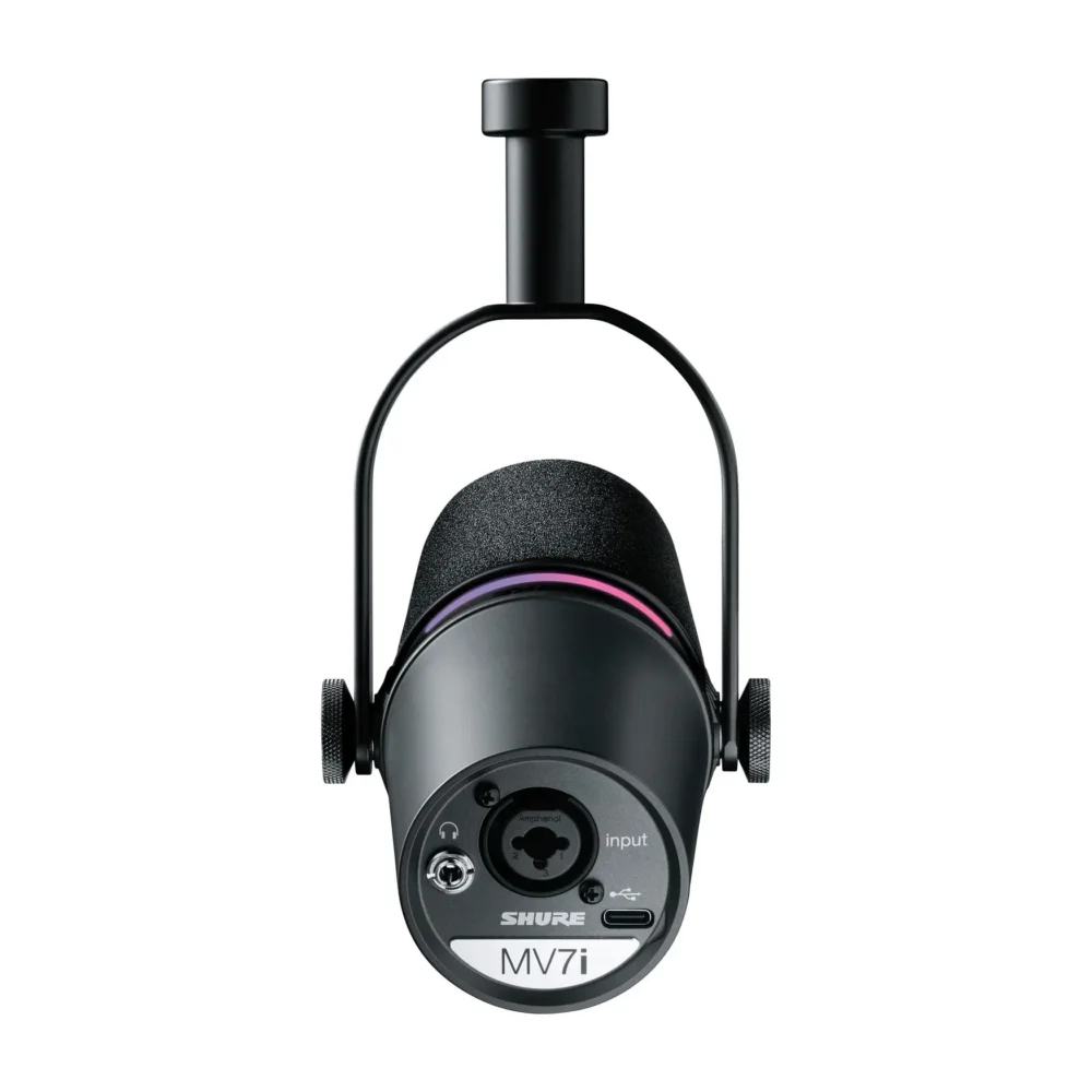 Shure MV7i Smart mikrofon i interfejs za podkast, streaming i muzičko snimanje – Artist d.o.o. Banja Luka, Sarajevo