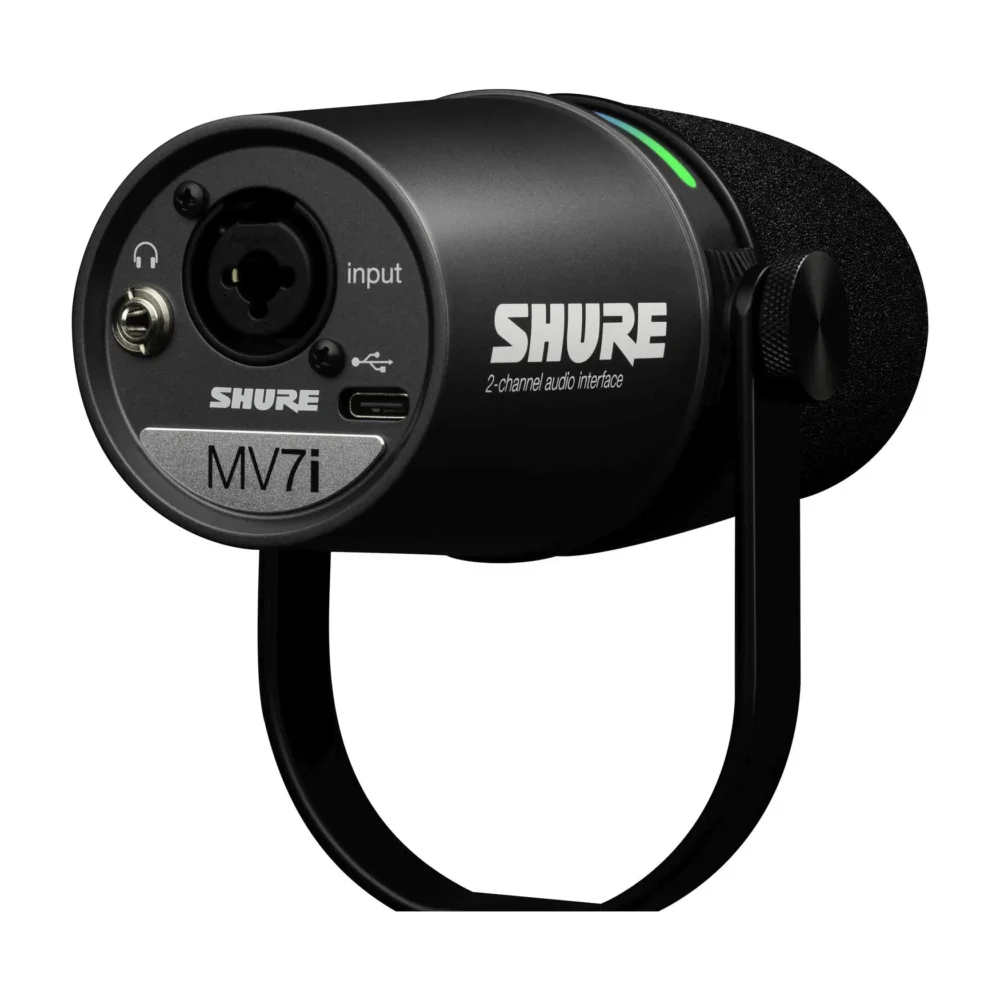 Shure MV7i Smart mikrofon i interfejs za podkast, streaming i muzičko snimanje – Artist d.o.o. Banja Luka, Sarajevo