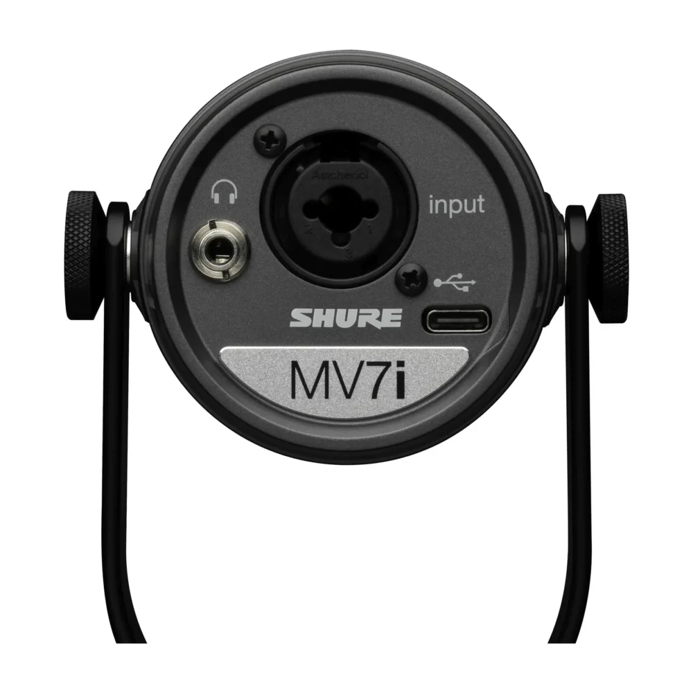 Shure MV7i Smart mikrofon i interfejs za podkast, streaming i muzičko snimanje – Artist d.o.o. Banja Luka, Sarajevo