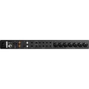 SSL 18 USB audio interfejs sa 26 ulaza i 28 izlaza, prikaz prednje i zadnje strane uređaja, visoko kvalitetna rack jedinica za profesionalnu studijsku upotrebu. Prodaja Artist d.o.o. Banja Luka, Sarajevo.