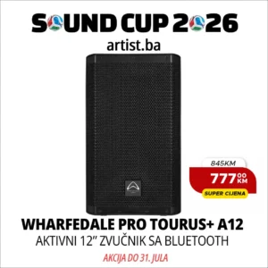 Sound Cup 2026: Wharfedale Pro TOURUS+ A12 aktivna 12" zvučna kutija