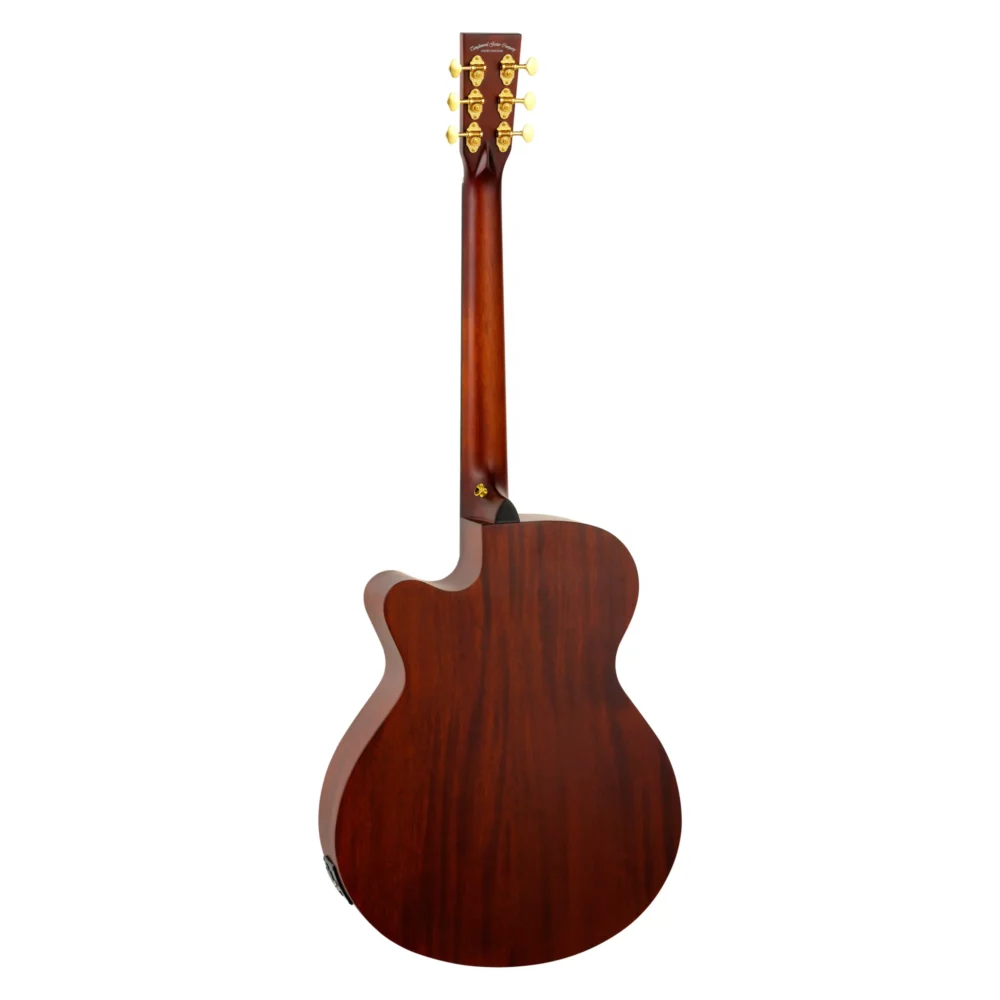 Tanglewood Elemental TE4CEBL elektro-akustična gitara sa punim mahagonijem i Super Folk oblikom, prirodna satinirana završnica – Prodaja Artist d.o.o. Banja Luka, Sarajevo.
