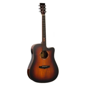 Tanglewood TWX5CEK akustično-električna gitara sa koa leđima i TW Premium Plus elektronikom. Prodaja Artist d.o.o. Banja Luka, Sarajevo