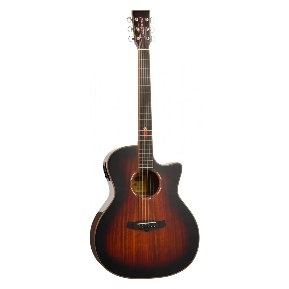 Tanglewood TWX6CEK akustično-električna gitara sa koa leđima i TW Premium Plus elektronikom. Prodaja Artist d.o.o. Banja Luka, Sarajevo