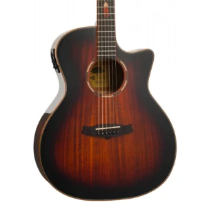 Tanglewood TWX6CEK akustično-električna gitara sa koa leđima i TW Premium Plus elektronikom. Prodaja Artist d.o.o. Banja Luka, Sarajevo