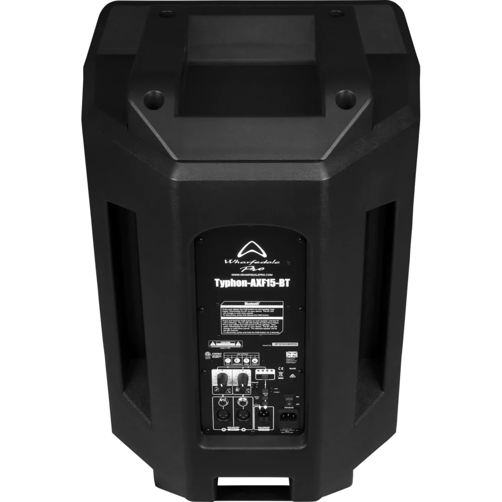 Wharfedale Pro Typhon AXF15-BT aktivna zvučna kutija sa Bluetooth i DSP FIR filterima. Prodaja Artist d.o.o. Banja Luka, Sarajevo.