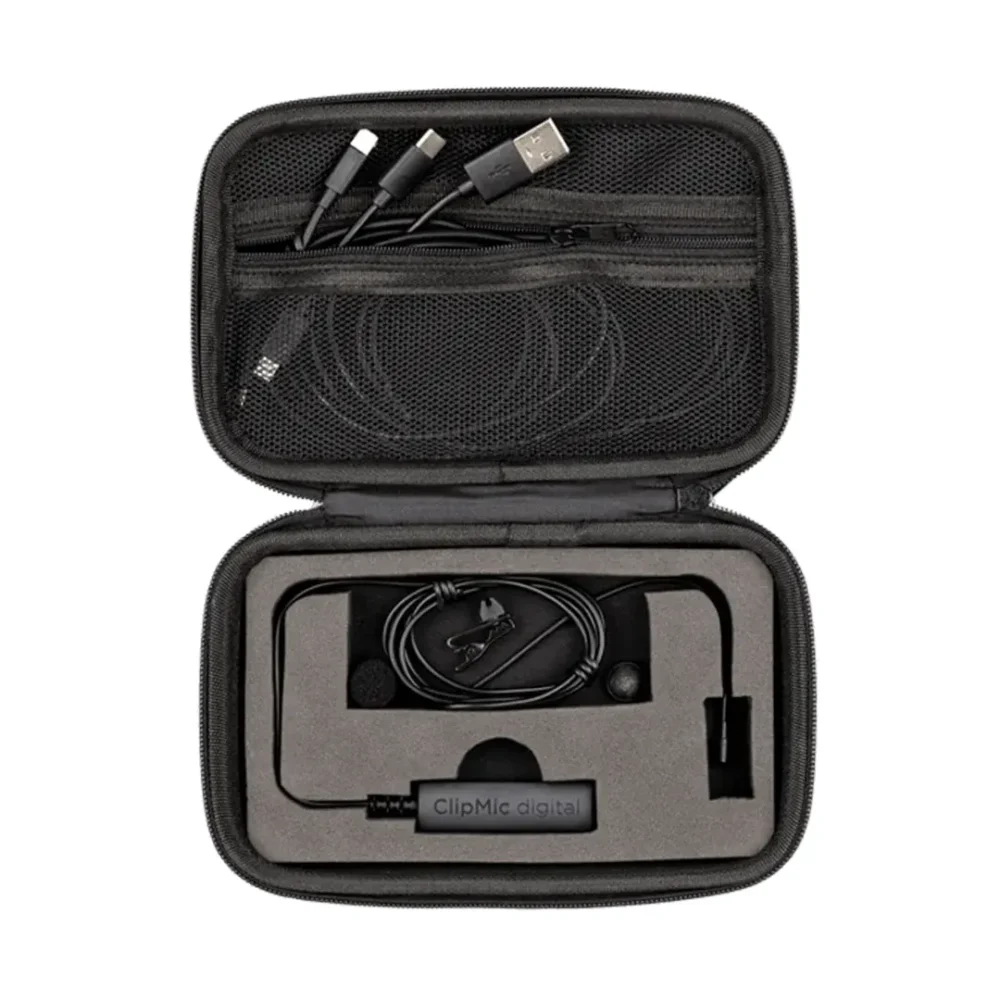 Apogee ClipMic digital 2 lavalier mikrofon za iOS, Android i računar – visok kvalitet zvuka u mobilnom formatu. Prodaja Artist d.o.o. Banja Luka, Sarajevo.
