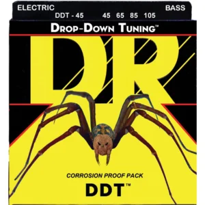 DR Drop Down Tuning DDT električne bas žice, pet žica za drop tuning, stabilna intonacija i jasni tonovi u niskim registrima. Prodaja Artist d.o.o. Banja Luka, Sarajevo