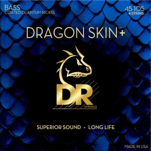 DR DRAGON SKIN+™ 4-String Medium 45-105 žice za bass