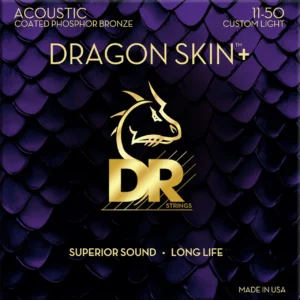 DR DRAGON SKIN+™ Custom Light 11-50 žice za akustičnu