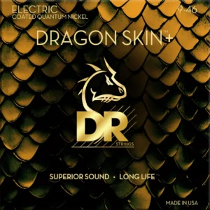 DR Dragon Skin+ DEQ-9/46 električne žice Quantum Nickel Light to Medium 9-46, balansiran ton i dugotrajnost, Prodaja Artist d.o.o. Banja Luka, Sarajevo