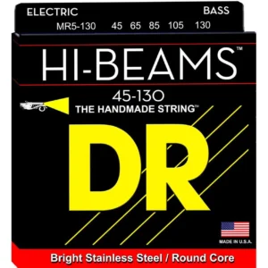 DR HI-BEAM™ Stainless Steel Bass Strings 5str Medium to Heavy 45-130 žice za bas