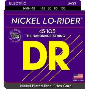 DR NICKEL LO-RIDER™ Nickel Plated Bass Strings Medium 45-105 žice za bas