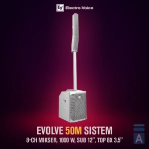 Electro-Voice EVOLVE 50M aktivni sistem sa mikserom bijeli