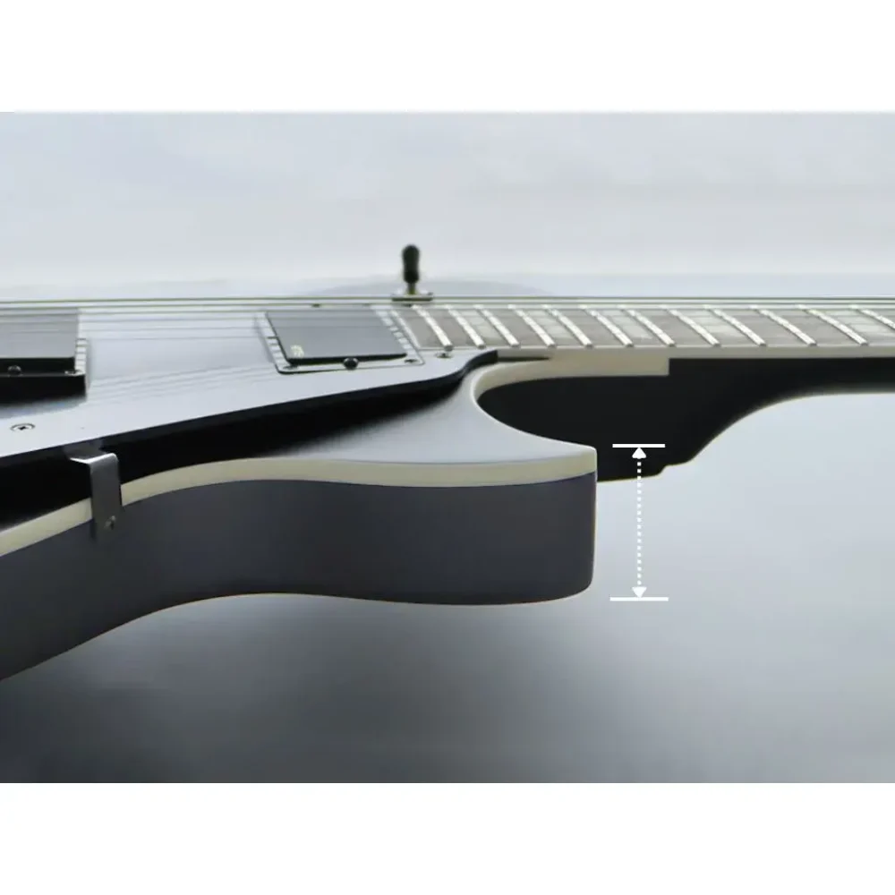 FGN Neo Classic NLS10RMPTBE električna gitara u mat crnoj boji, sa aktivnim EMG 81/85 pikapima i Gotoh hardverom – Prodaja Artist d.o.o. Banja Luka, Sarajevo