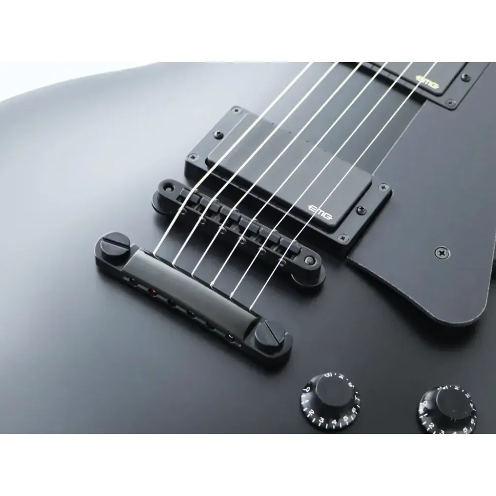FGN Neo Classic NLS10RMPTBE električna gitara u mat crnoj boji, sa aktivnim EMG 81/85 pikapima i Gotoh hardverom – Prodaja Artist d.o.o. Banja Luka, Sarajevo