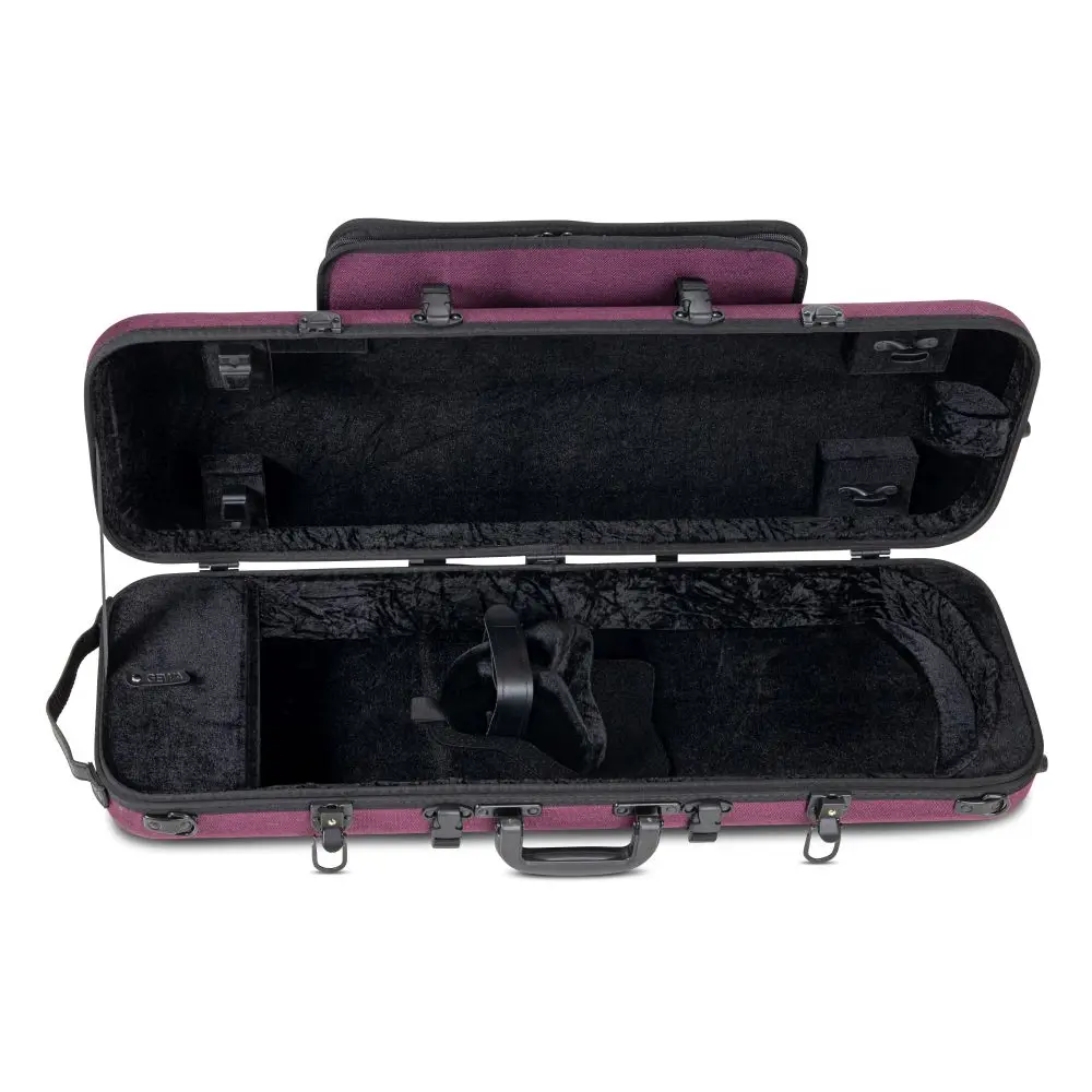 GEWA Bio-A pravougaoni kofer za violinu, boja Violet, organski laneni materijal, prodaja Artist d.o.o. prodavnice Banja Luka, Sarajevo