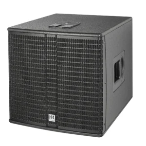 Aktivni 15-inčni subwoofer HK Audio Elements E115 Sub D crne boje sa DSP kontrolom i mrežnom povezivošću, idealan za profesionalni audio sistem. Prodaja Artist d.o.o. prodavnice Banja Luka, Sarajevo.