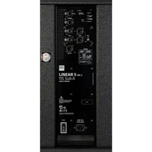 Slika LINEAR 5 MK2 115 Sub A kompaktnog aktivnog bass-reflex subwoofera sa 15" zvučnikom, kardioidnim postavkama i stereo preamplifikacijom, prodaja Artist d.o.o. Banja Luka, Sarajevo.
