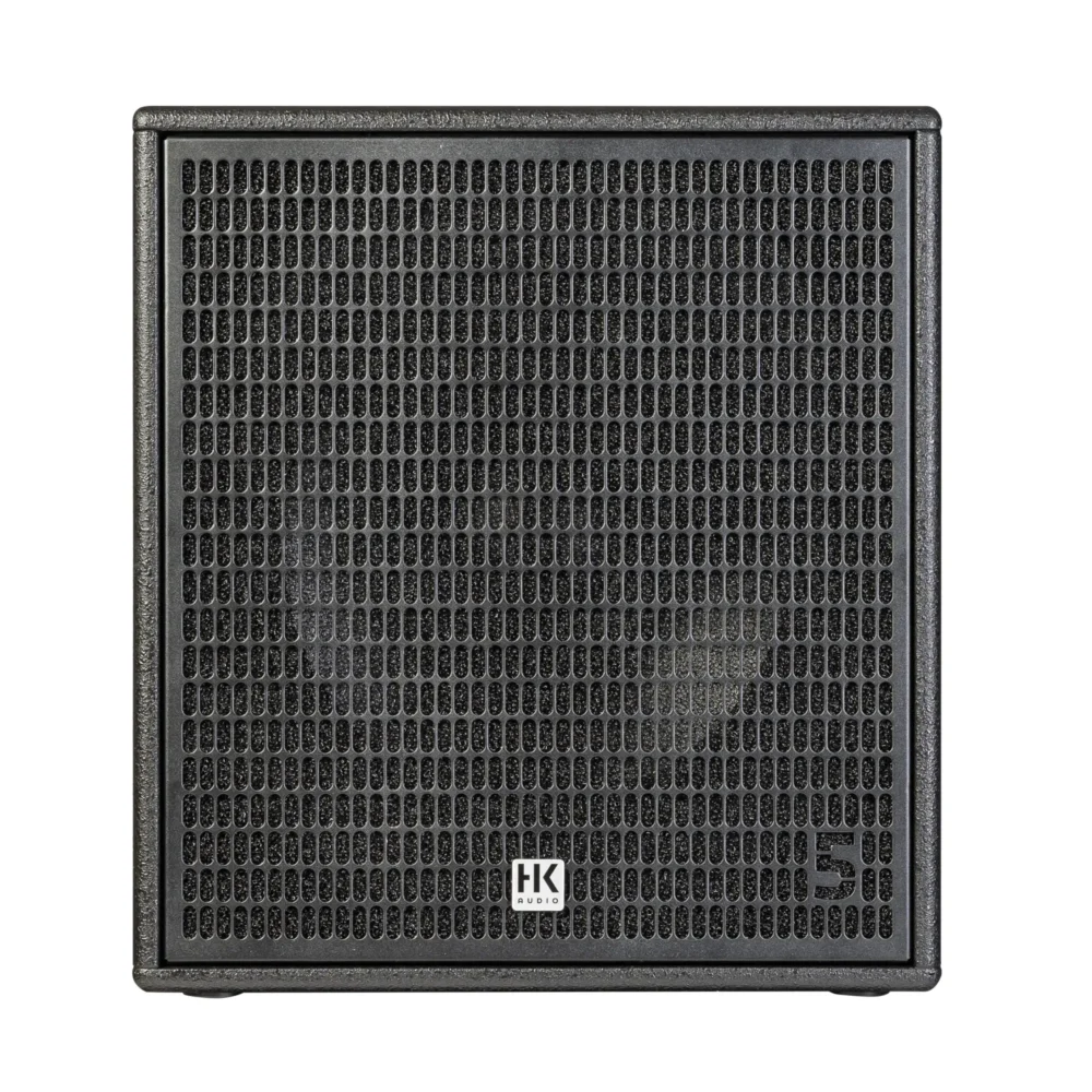 Slika LINEAR 5 MK2 115 Sub A kompaktnog aktivnog bass-reflex subwoofera sa 15" zvučnikom, kardioidnim postavkama i stereo preamplifikacijom, prodaja Artist d.o.o. Banja Luka, Sarajevo.