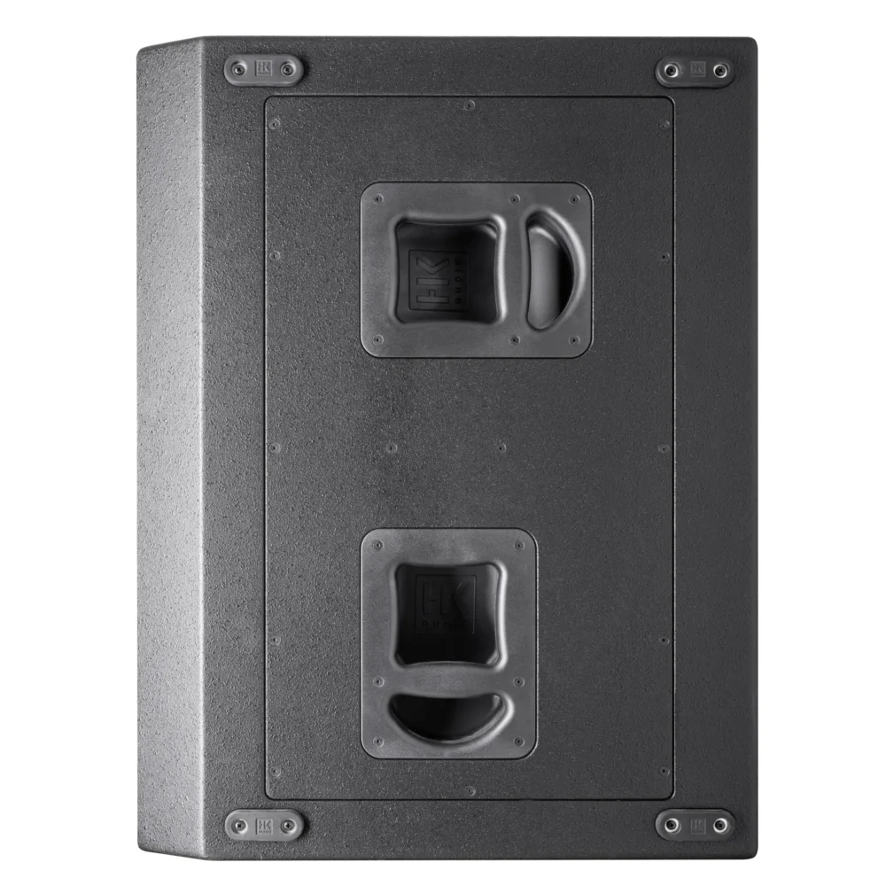 HK Audio LINEAR SUB 2000 pasivni subwoofer sa dvostrukim 12-inčnim zvučnicima, profesionalni audio dodatak za LINEAR 5 sistem. Prodaja Artist d.o.o. Banja Luka, Sarajevo.