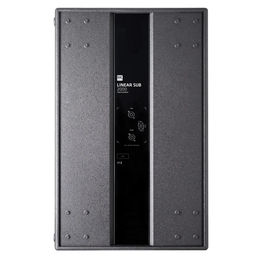 HK Audio LINEAR SUB 2000 pasivni subwoofer sa dvostrukim 12-inčnim zvučnicima, profesionalni audio dodatak za LINEAR 5 sistem. Prodaja Artist d.o.o. Banja Luka, Sarajevo.