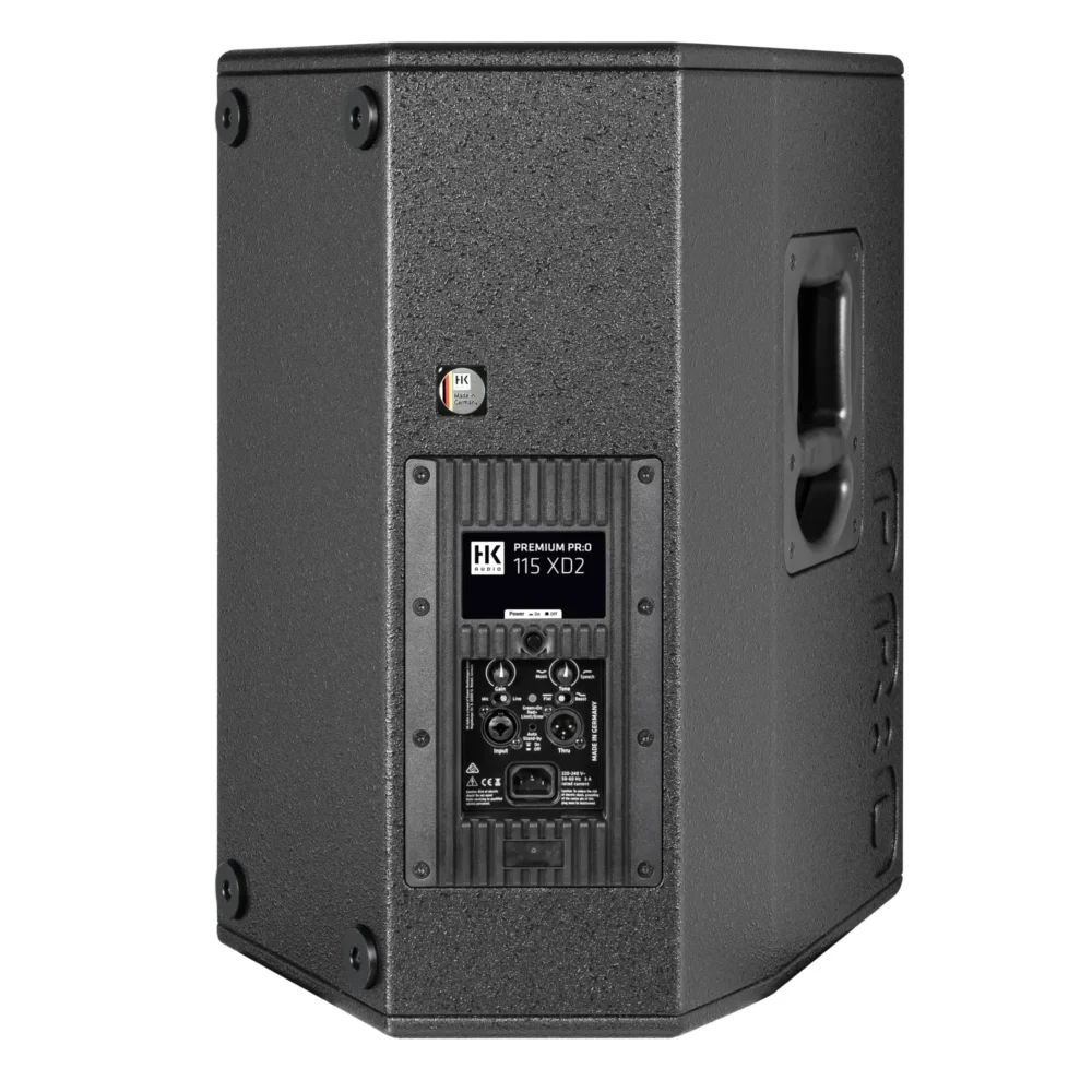 HK Audio PR:O 115 XD2 aktivni 15-inčni full-range zvučnik sa DSP kontrolom i mogućnošću korišćenja kao stage monitor. Prodaja Artist d.o.o. prodavnice Banja Luka, Sarajevo.