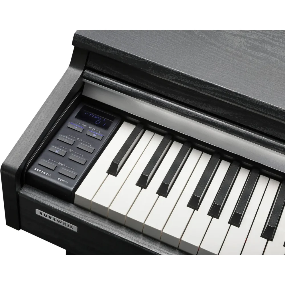 Kurzweil CUP M1 digitalni klavir sa 88 hammer-action tipki, elegantnim dizajnom i zvukom njemačkog grand klavira – Prodaja Artist d.o.o. Banja Luka, Sarajevo.