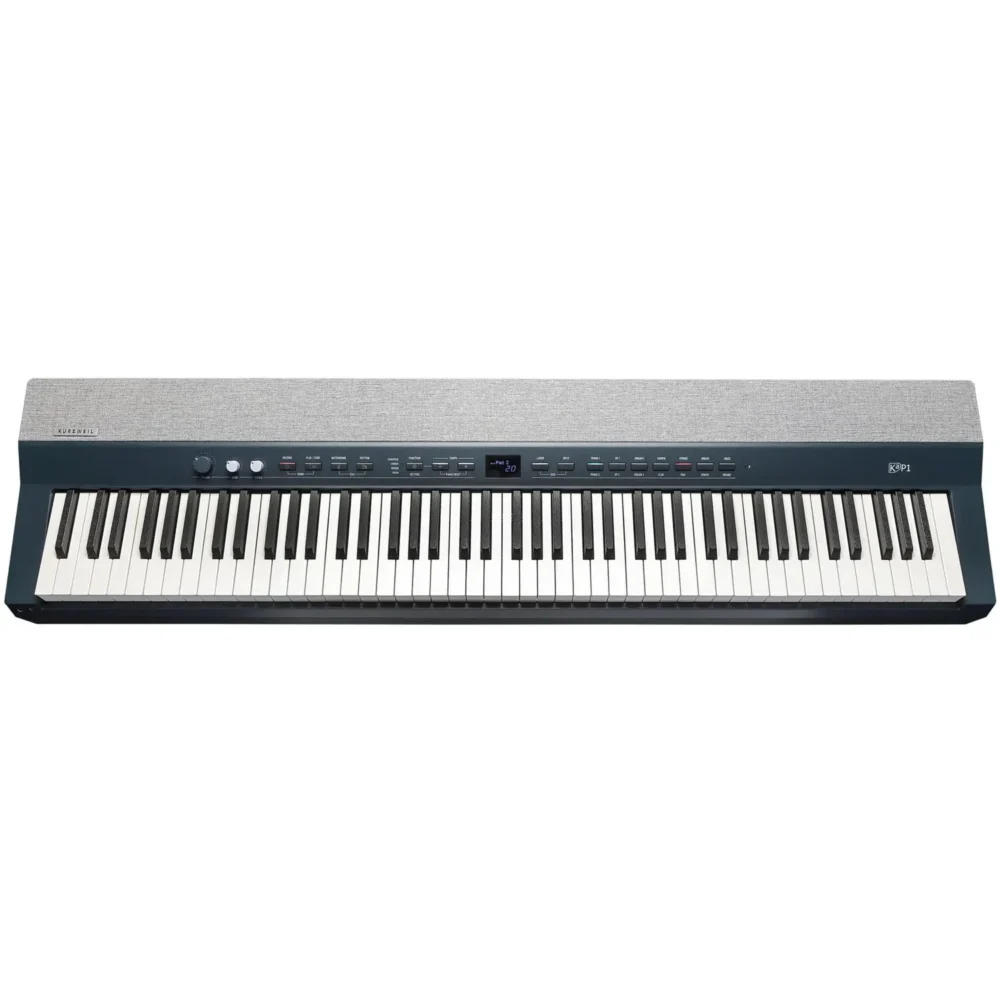Kurzweil KaP1 prenosivi digitalni klavir u bijeloj boji sa 88 hammer-action tipki i naprednim funkcijama – Prodaja Artist d.o.o. Banja Luka, Sarajevo.