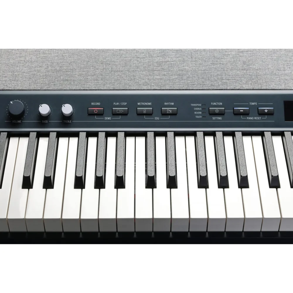 Kurzweil KaP1 prenosivi digitalni klavir u bijeloj boji sa 88 hammer-action tipki i naprednim funkcijama – Prodaja Artist d.o.o. Banja Luka, Sarajevo.