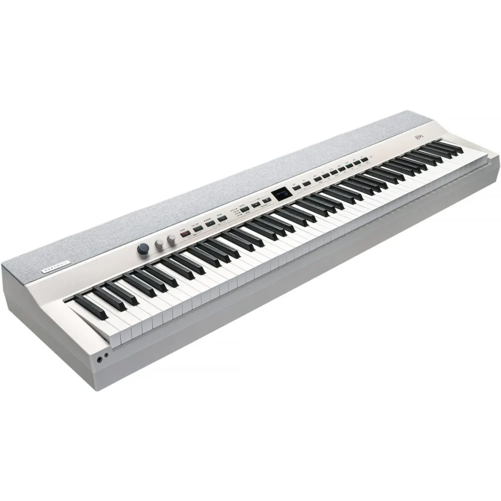 Kurzweil KaP1 prenosivi digitalni klavir u bijeloj boji sa 88 hammer-action tipki i naprednim funkcijama – Prodaja Artist d.o.o. Banja Luka, Sarajevo.