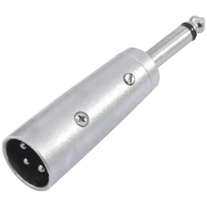 Omnitronic adapter prelaz XLR (muški) na džek (muški) mono