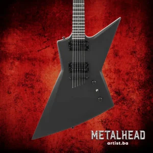 MetalHead: S by Solar EB4.6C Carbon Black gitara + Gigbag torba