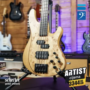 Schecter REAPER 4 Natural Satin bass gitara