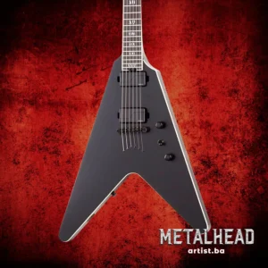 MetalHead: Schecter V-1 SLS Elite Evil Twin Fishman Fluence Modern + kofer
