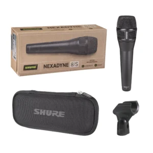 Shure Nexadyne 8/S superkardioidni vokalni mikrofon sa Revonic tehnologijom za scensko pjevanje. Prodaja Artist d.o.o. Banja Luka, Sarajevo.