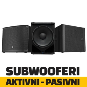 Subwooferi aktivni & pasivni: selekcija