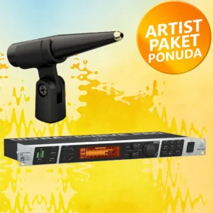 Artist paket: Behringer DEQ2496 + ECM Pro mjerni mikrofon